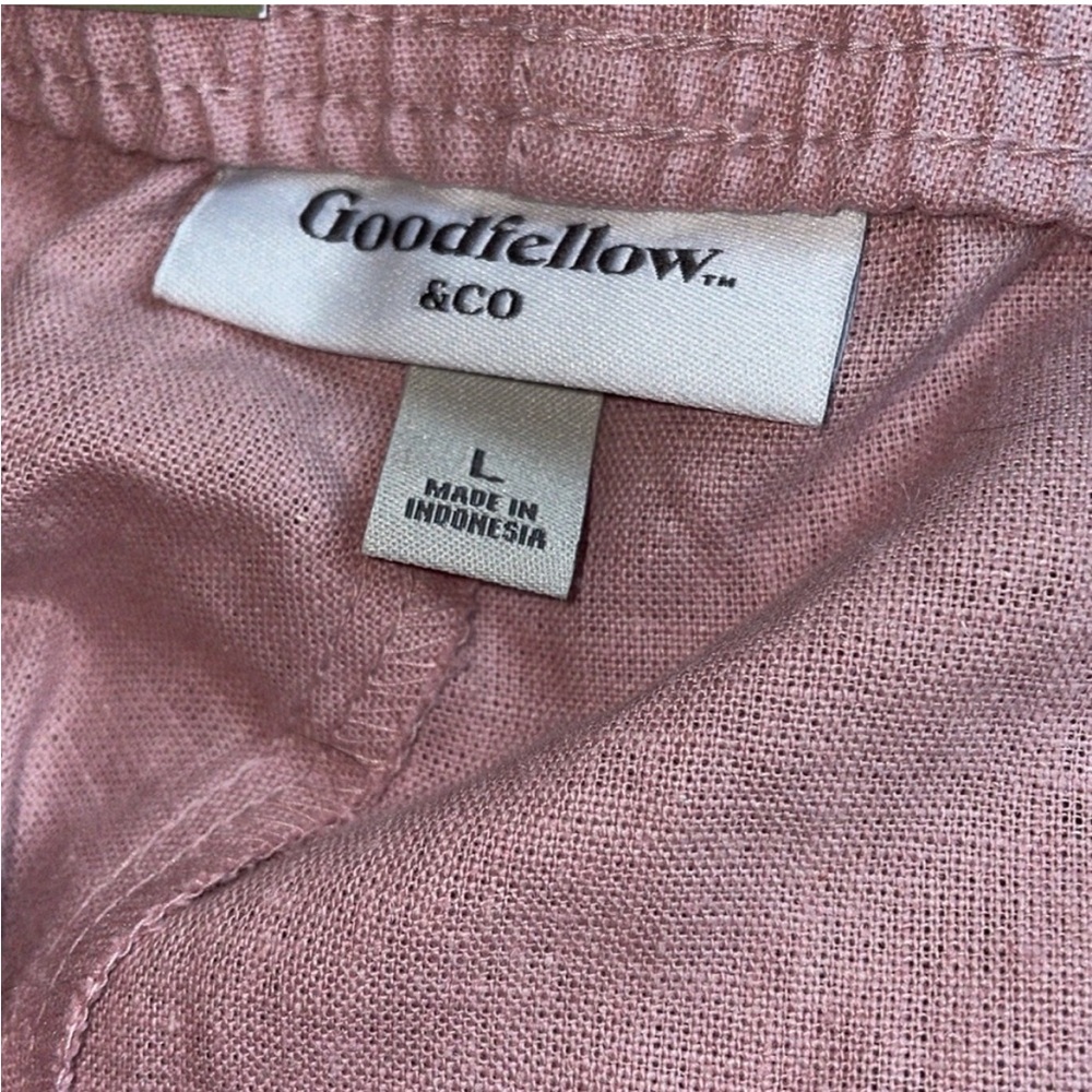 Goodfellow & Co Linen Blend Pull Up Everyday Shorts - Picture 8 of 9